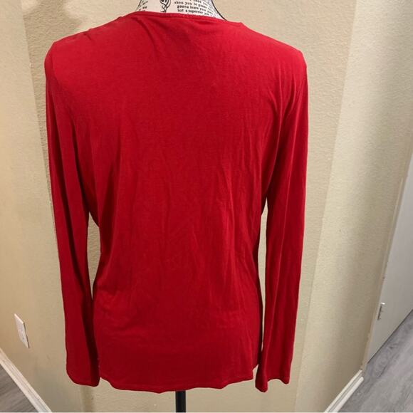 Talbots top red size small‎ - Picture 3 of 6